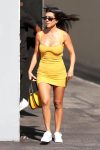 Kourtney Kardashian At E Studios In La