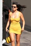Kourtney Kardashian At E Studios In La