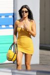 Kourtney Kardashian At E Studios In La