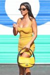 Kourtney Kardashian At E Studios In La