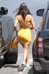 Kourtney Kardashian At E Studios In La