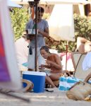 Lady Amelia Windsor Topless At A Beach In Ibiza
