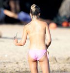 Lady Amelia Windsor Topless At A Beach In Ibiza