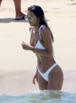 Lais Ribeiro Sexy Bikini On Beach In Mexico