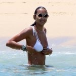 Lais Ribeiro Sexy Bikini On Beach In Mexico