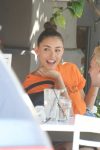Madison Beer Sexy Legs In Deim Shorts In Los Angeles