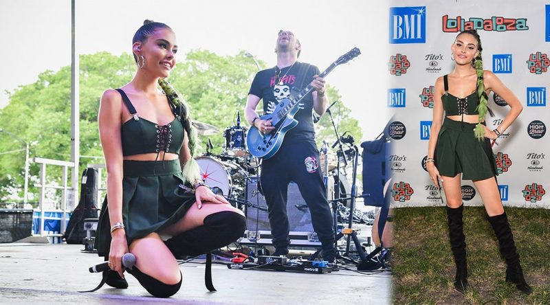 Madison Beer Performs Live at Lollapalooza in Chicago