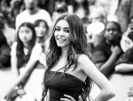 Madison Beer Sexy Littel Black Dress