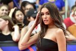 Madison Beer Sexy Littel Black Dress