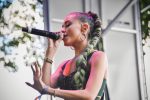Madison Beer Upskirt On Stage At Lollapalooza