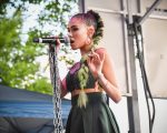 Madison Beer Upskirt On Stage At Lollapalooza