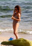 Monica Cruz Sexy Swimsuit On Beach In Zaharade Los Atunes