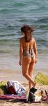 Monica Cruz Sexy Swimsuit On Beach In Zaharade Los Atunes