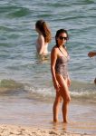 Monica Cruz Sexy Swimsuit On Beach In Zaharade Los Atunes