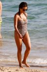 Monica Cruz Sexy Swimsuit On Beach In Zaharade Los Atunes