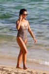Monica Cruz Sexy Swimsuit On Beach In Zaharade Los Atunes