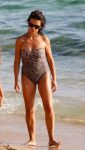 Monica Cruz Sexy Swimsuit On Beach In Zaharade Los Atunes