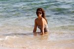 Monica Cruz Sexy Swimsuit On Beach In Zaharade Los Atunes