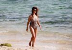 Monica Cruz Sexy Swimsuit On Beach In Zaharade Los Atunes