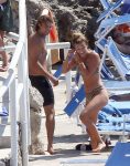 Nina Agdal Bikini In Capri