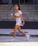 Olivia Culpo Sexy Shots Dress In Miami