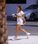 Olivia Culpo Sexy Shots Dress In Miami