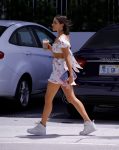 Olivia Culpo Sexy Shots Dress In Miami