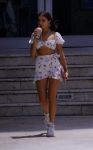 Olivia Culpo Sexy Shots Dress In Miami