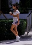 Olivia Culpo Sexy Shots Dress In Miami