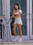 Olivia Culpo Sexy Shots Dress In Miami