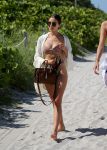 Olivia Culpo In Bikini On The Beach In Miami