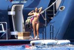 Padma Lakshmi Bikini Candids In Capri