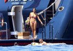 Padma Lakshmi Bikini Candids In Capri