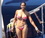 Padma Lakshmi Bikini Candids In Capri