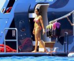 Padma Lakshmi Bikini Candids In Capri