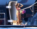 Padma Lakshmi Bikini Candids In Capri