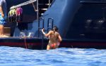 Padma Lakshmi Bikini Candids In Capri