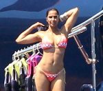 Padma Lakshmi Bikini Candids In Capri