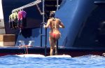 Padma Lakshmi Bikini Candids In Capri