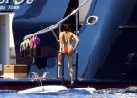 Padma Lakshmi Bikini Candids In Capri