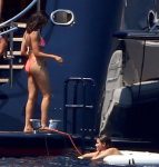 Padma Lakshmi Bikini Candids In Capri