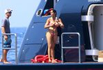 Padma Lakshmi Bikini Candids In Capri