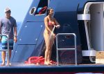 Padma Lakshmi Bikini Candids In Capri