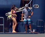 Padma Lakshmi Bikini Candids In Capri