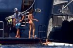 Padma Lakshmi Bikini Candids In Capri