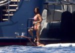 Padma Lakshmi Bikini Candids In Capri