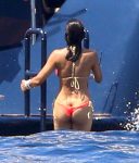 Padma Lakshmi Bikini Candids In Capri