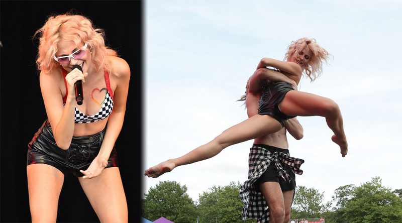 Pixie Lott Perforsm Live at Brighton Pride Festival