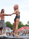 Pixie Lott Sexy On Stage In Brighton
