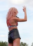 Pixie Lott Sexy On Stage In Brighton